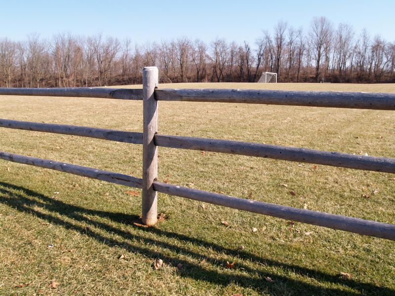 Farm Fencing in Spring
