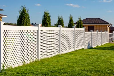Vinyl Lattice Fence