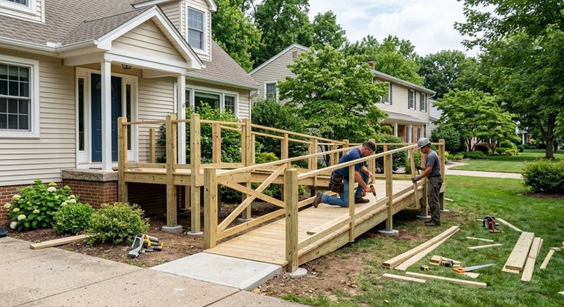 ADA Ramp Installation in Wilmington, NC